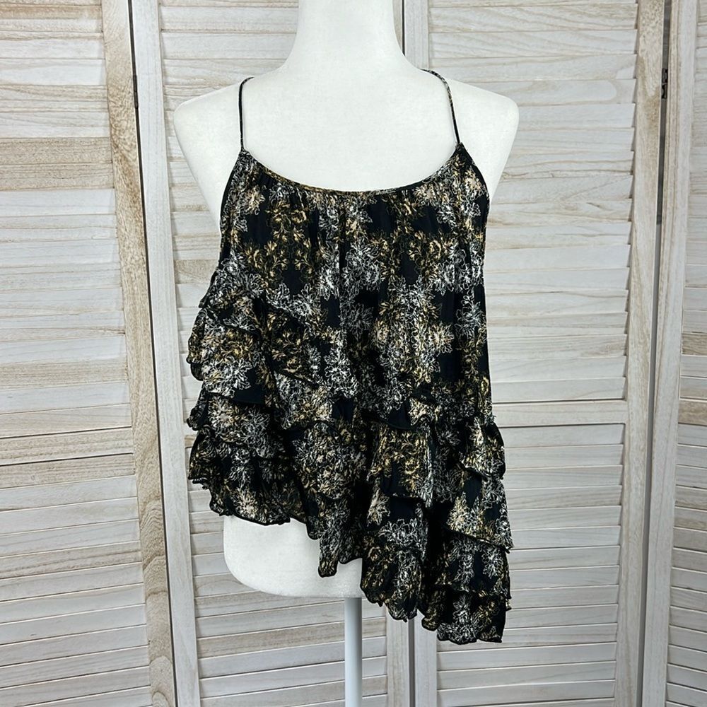 Free People Floral Flutter By Tank Cami Small